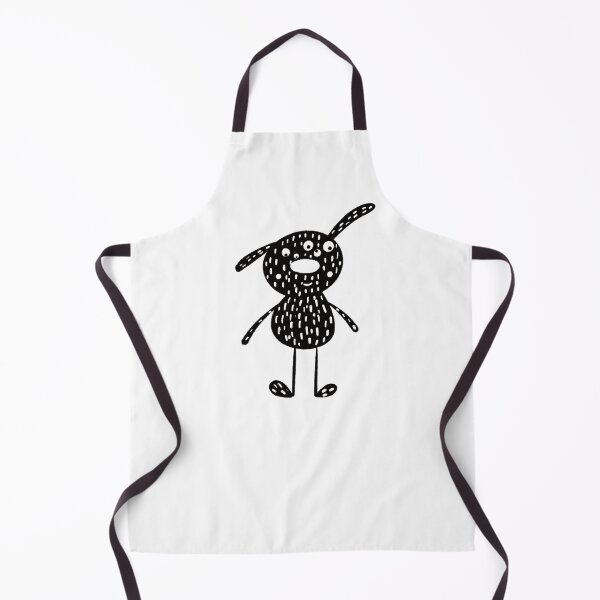 Item preview, Funny black and white creature nr13 designed and sold by KateCrafts.