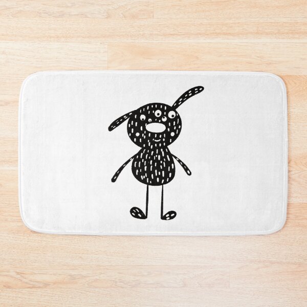 Item preview, Funny black and white creature nr13 designed and sold by KateCrafts.