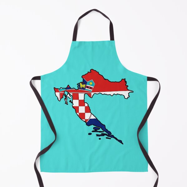 Item preview, Croatia Map With Croat Flag designed and sold by Havocgirl.