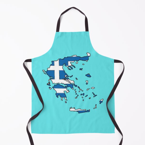 Item preview, Greece Map With Greek Flag designed and sold by Havocgirl.