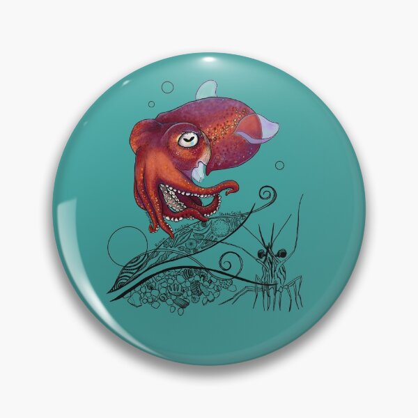 Item preview, Stubby Squid Doodle designed and sold by mernstw.