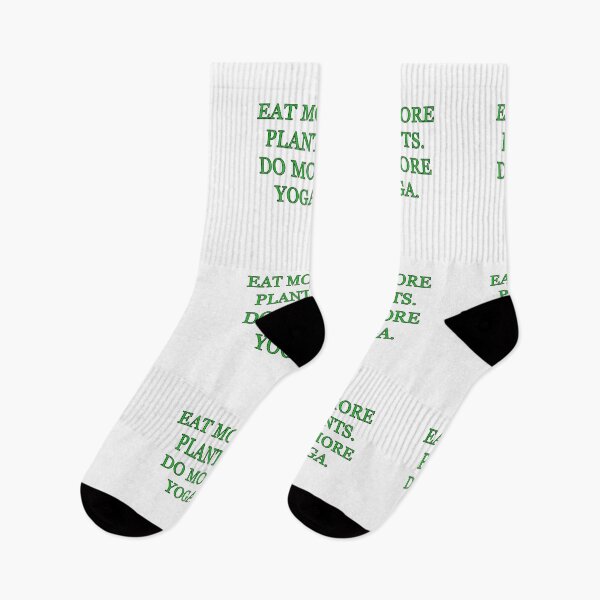 Item preview, EAT MORE PLANTS DO MORE YOGA designed and sold by firegalaxy.