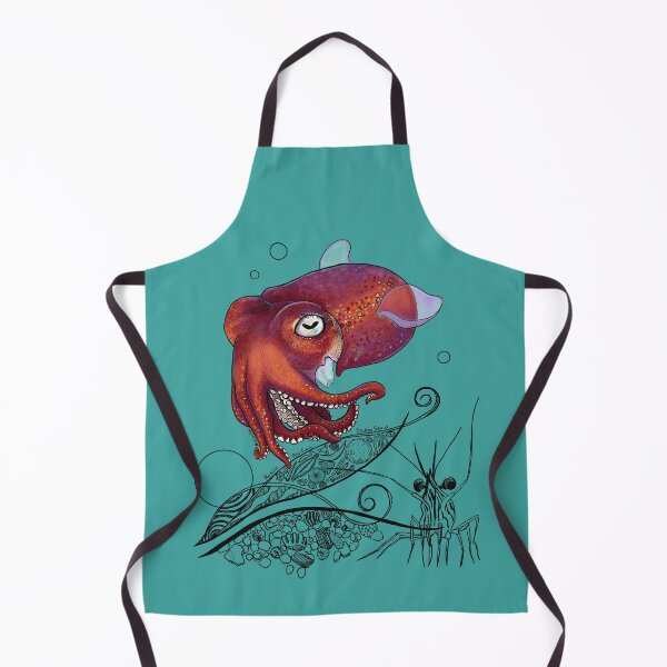 Item preview, Stubby Squid Doodle designed and sold by mernstw.