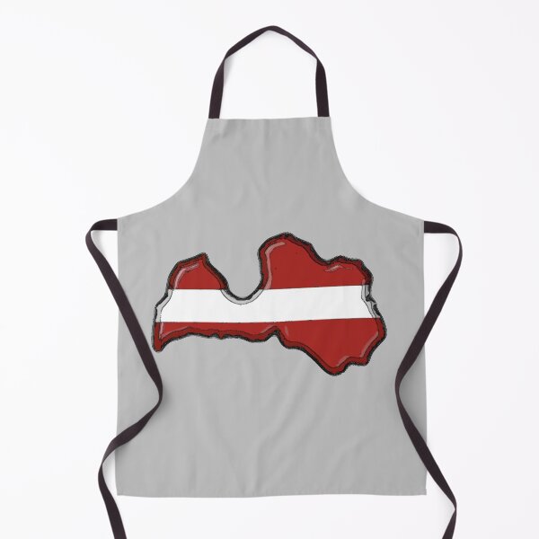 Item preview, Latvia Map With Latvian Flag designed and sold by Havocgirl.