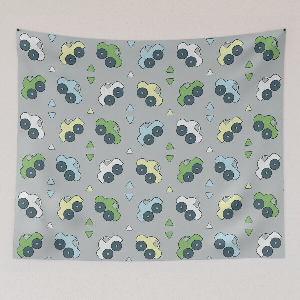 Item preview, Colourful car pattern designed and sold by ImpalaMoon.