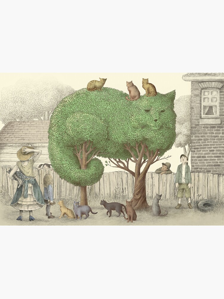 The Night Gardener - The Cat Tree by opifan
