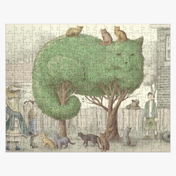 The Night Gardener - The Cat Tree Jigsaw Puzzle