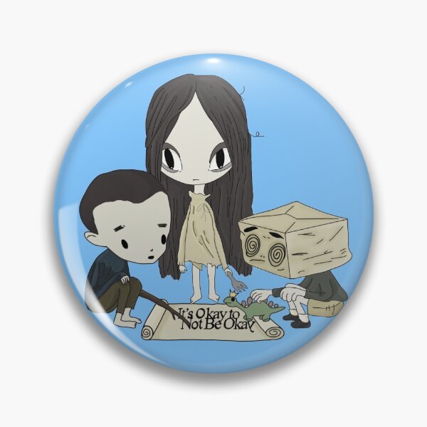 It’s okay to not be okay cartoon animation dolls kdrama story book fairytale Pin