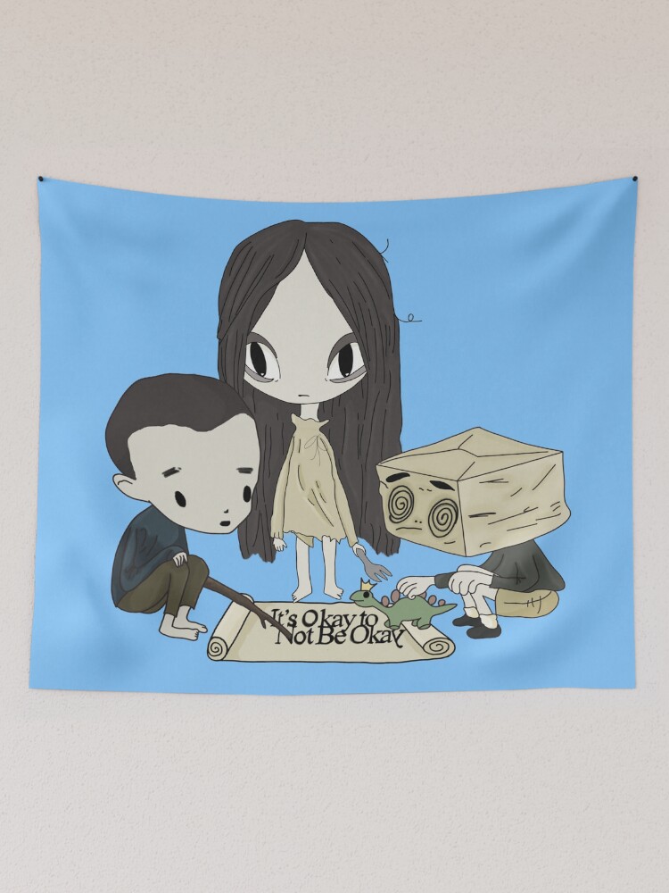 Tela decorativa for Sale con la obra «Está bien no estar bien