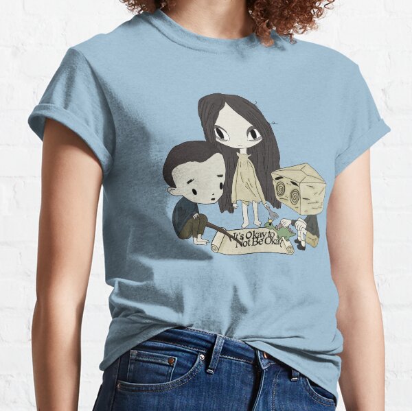 It’s okay to not be okay cartoon animation dolls kdrama story book fairytale Classic T-Shirt