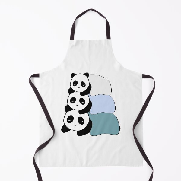 Item preview, Sleepy Panda Stack (Blue, White Background) designed and sold by elrathia.