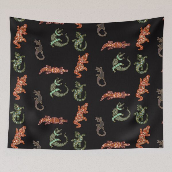 Item preview, Crocodile Australian Aboriginal Art  Sticker Pack designed and sold by GroveDesigns.