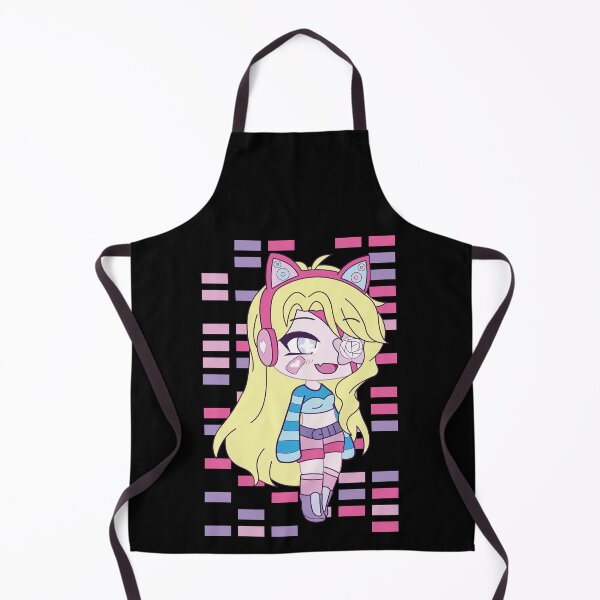 Item preview, Gacha Life series - Nightcore girl designed and sold by uwu-kitty.