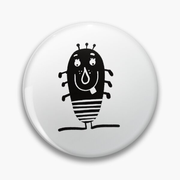 Item preview, Funny black and white creature nr17 designed and sold by KateCrafts.