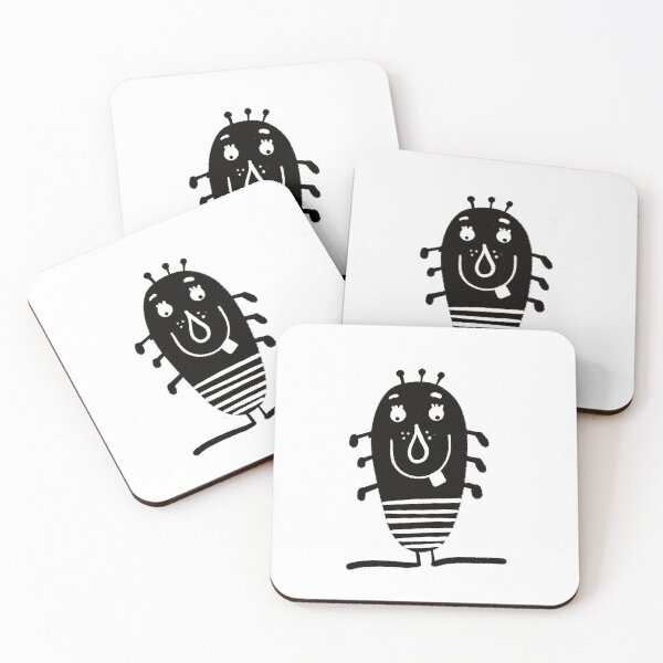 Item preview, Funny black and white creature nr17 designed and sold by KateCrafts.