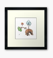 Goodbye Madrid Framed Print