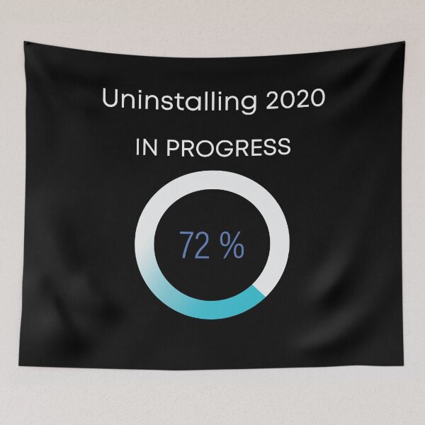 Item preview, Uninstalling 2020 in Progress designed and sold by RobomShop.