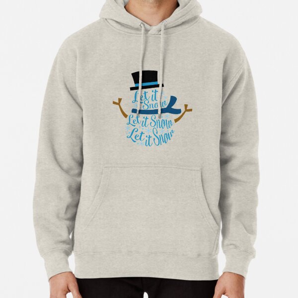Christmas. Let it Snow! Pullover Hoodie