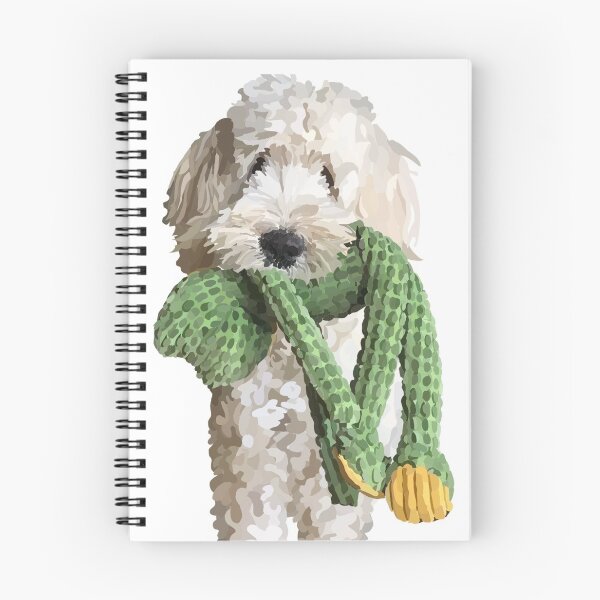 Item preview, Winston the Goldendoodle designed and sold by hegdesigns.