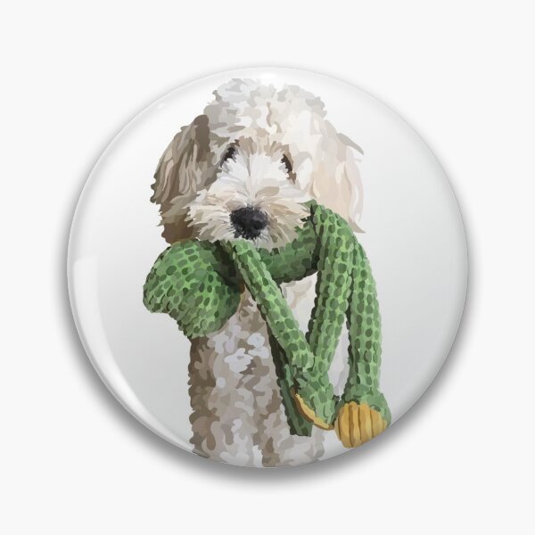 Item preview, Winston the Goldendoodle designed and sold by hegdesigns.