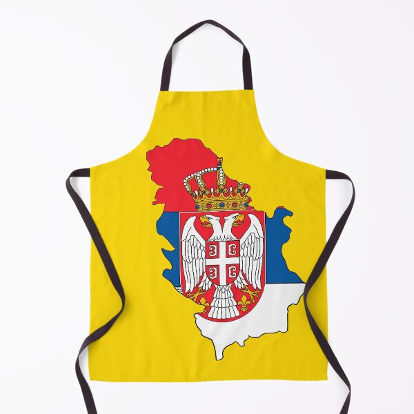 Item preview, Serbia Map With Serbian Flag designed and sold by Havocgirl.