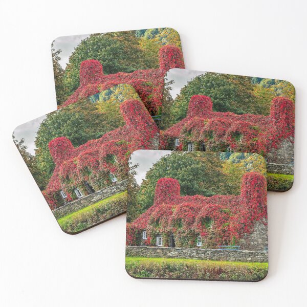 Item preview, Autumn Tea House Llanrwst Wales designed and sold by AJEvans.
