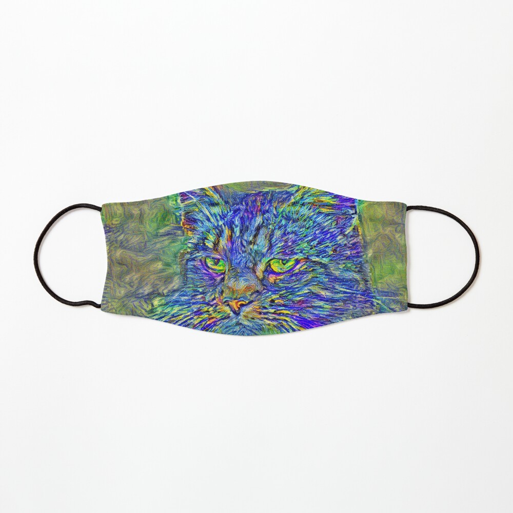 Artificial neural style Post-Impressionism cat Mask