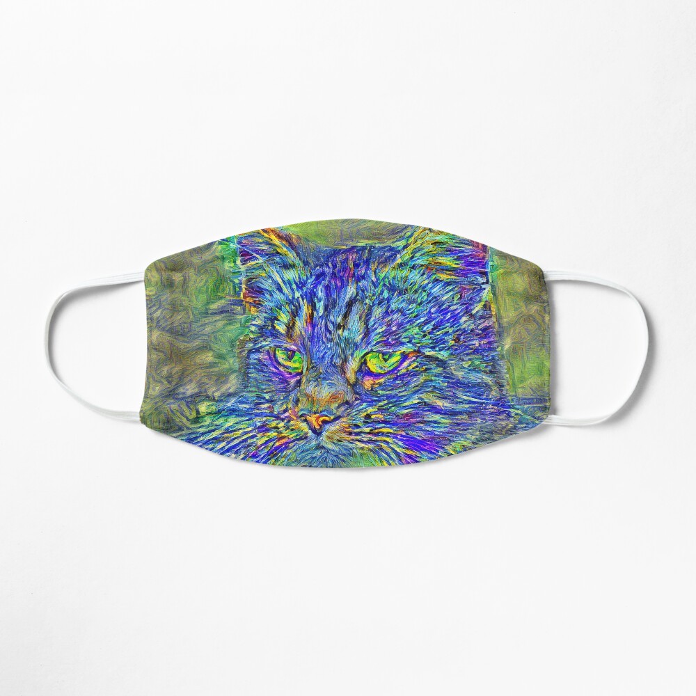 Artificial neural style Post-Impressionism cat Mask