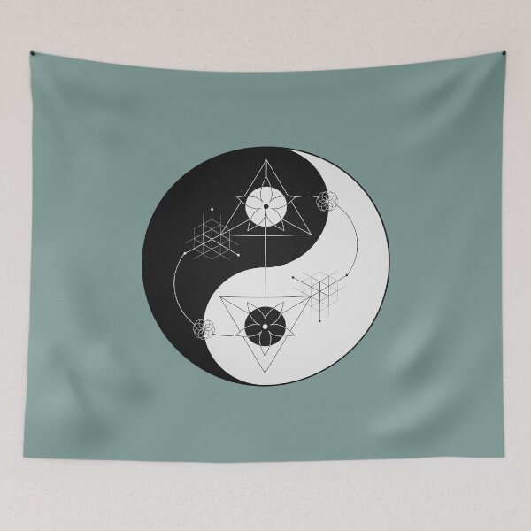 Item preview, Geometric Yin Yang designed and sold by whosedream.