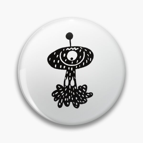Item preview, Funny black and white creature nr19 designed and sold by KateCrafts.