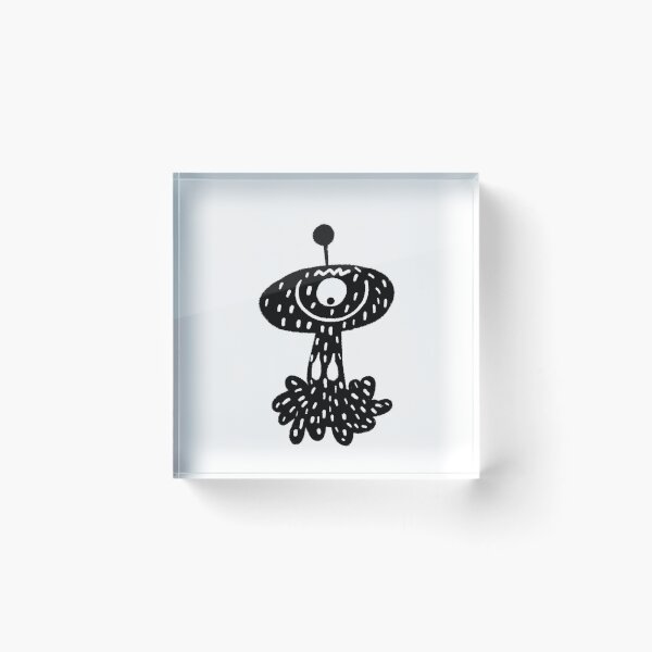 Item preview, Funny black and white creature nr19 designed and sold by KateCrafts.