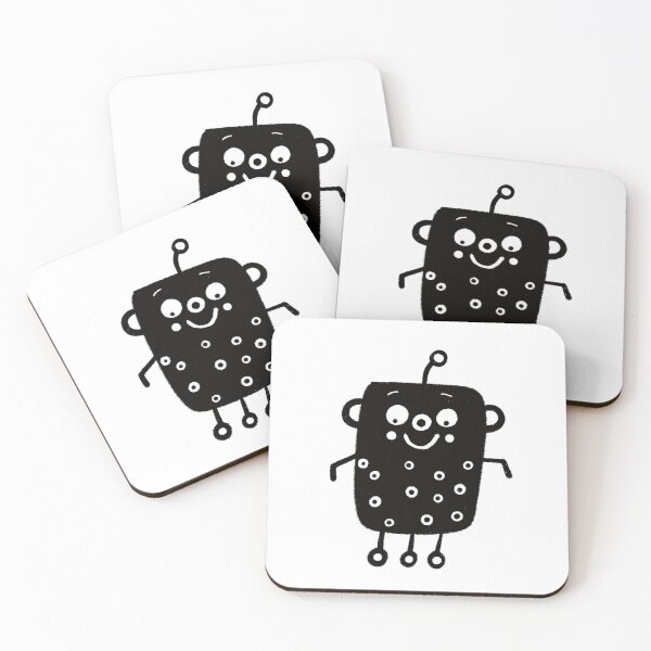 Item preview, Funny black and white creature nr20 designed and sold by KateCrafts.