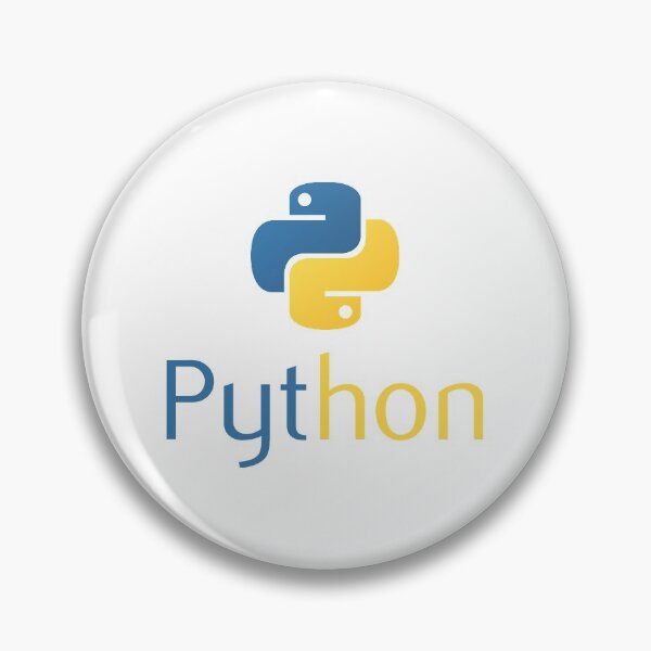 Python Logo Pins and Buttons | Redbubble