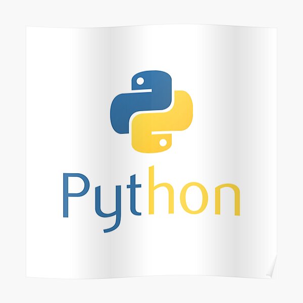 Python Logo Posters | Redbubble