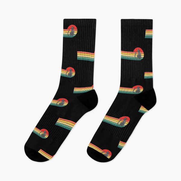 Item preview, Copy of Retro Cat - Vintage Style Cat - Black Cat designed and sold by TeesForNerds.