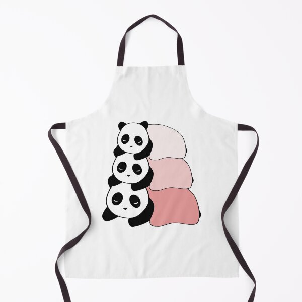 Item preview, Sleepy Panda Stack (Pink, White Background) designed and sold by elrathia.