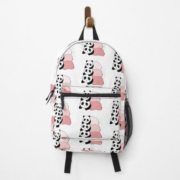 Item preview, Sleepy Panda Stack (Pink, White Background) designed and sold by elrathia.