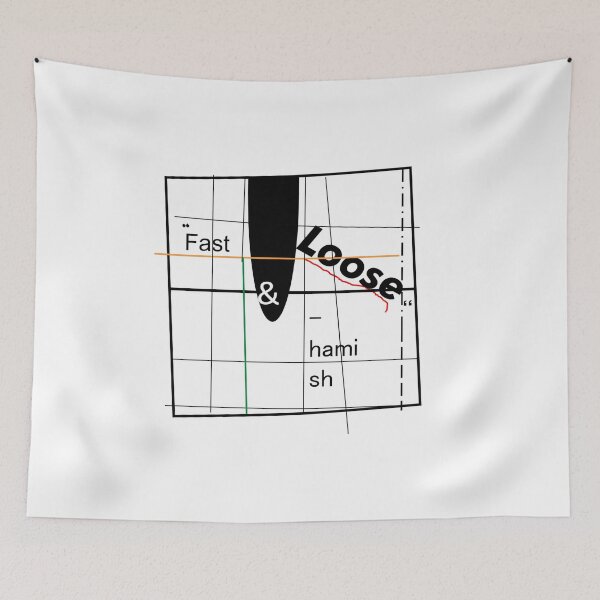 Item preview, Fast and Loose Hamish and Andy (anti-OCD) designed and sold by tevyerohl.