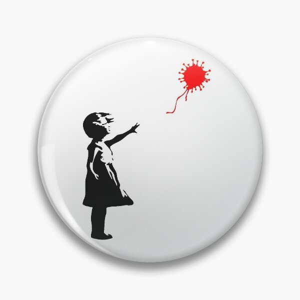 Artikelvorschau, Banksys Mädchen mit Coronaballoon entworfen und verkauft von Laynefable21.