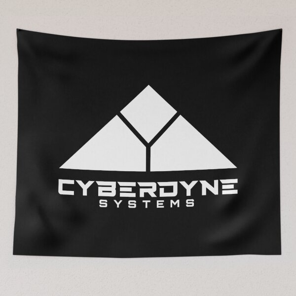 Item preview, Cyberdyne Logo (White) designed and sold by Mercatus.
