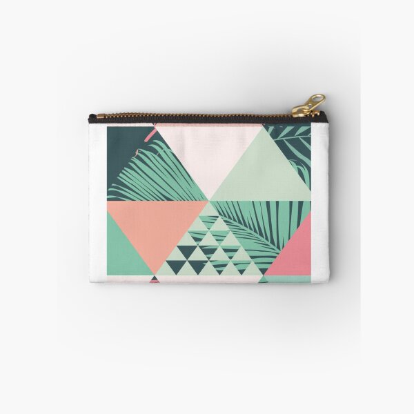 Item preview, Geometric Tropical Palm Leaves Inspired designed and sold by lotusbud.