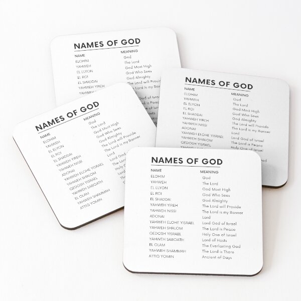 Item preview, Names of God List designed and sold by RareDelights.