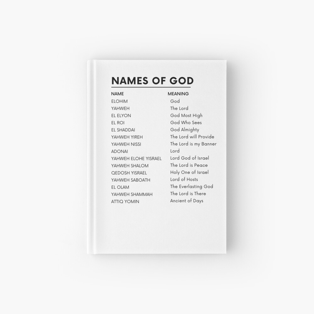 names-of-god-list-hardcover-journal-for-sale-by-raredelights-redbubble