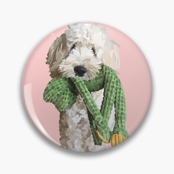 Item preview, Goldendoodle with Frog designed and sold by hegdesigns.