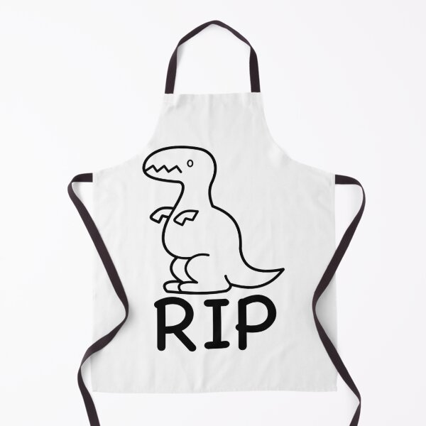 Item preview, Dinosaurs R.I.P. Dino black sticker design rest in peace dinos designed and sold by Shirtilike.