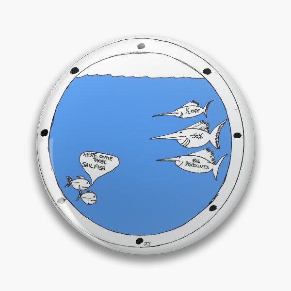 Item preview, FishQuips No. 1: Good Sails, Fish Humor Comic designed and sold by FishQuips.
