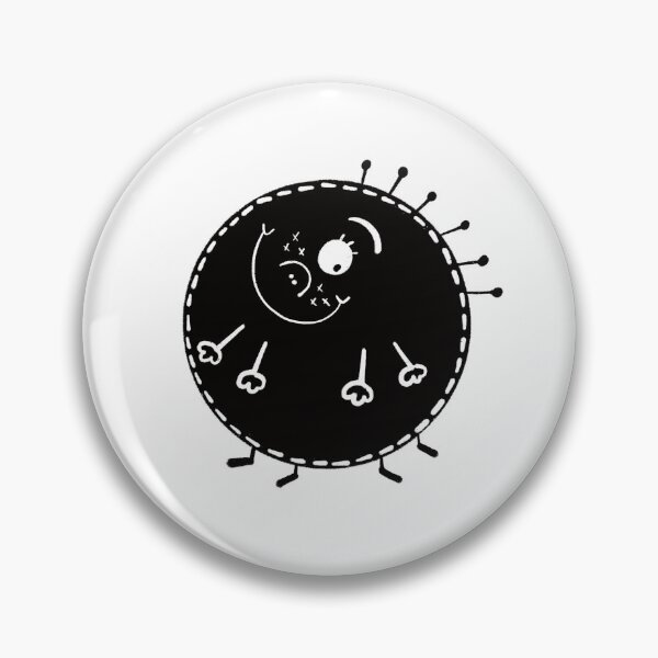 Item preview, Funny black and white creature nr21 designed and sold by KateCrafts.
