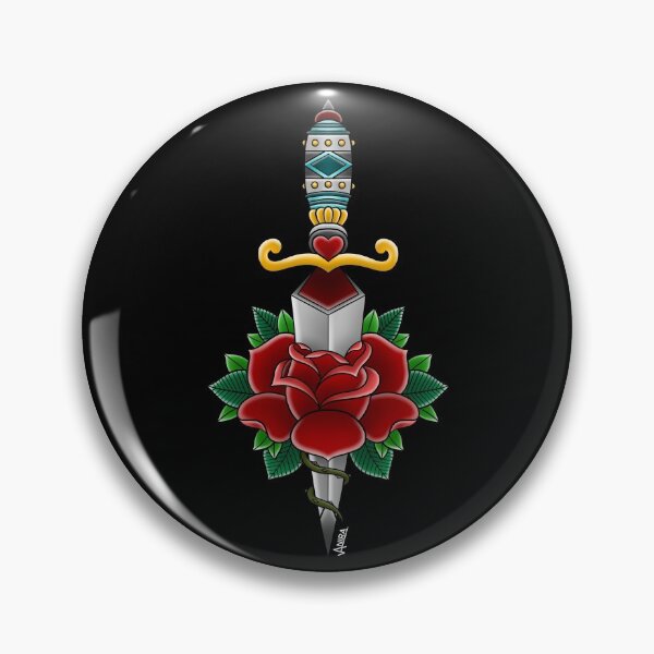 Item preview, Dagger and Rose designed and sold by JaniLeopArt.