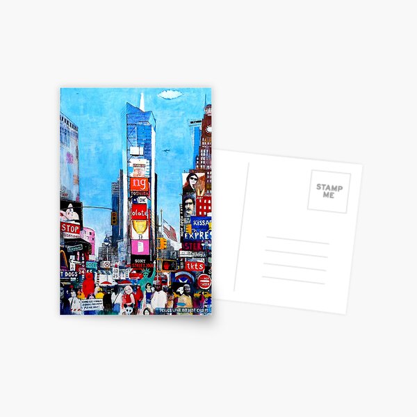 Times Sq II Postcard