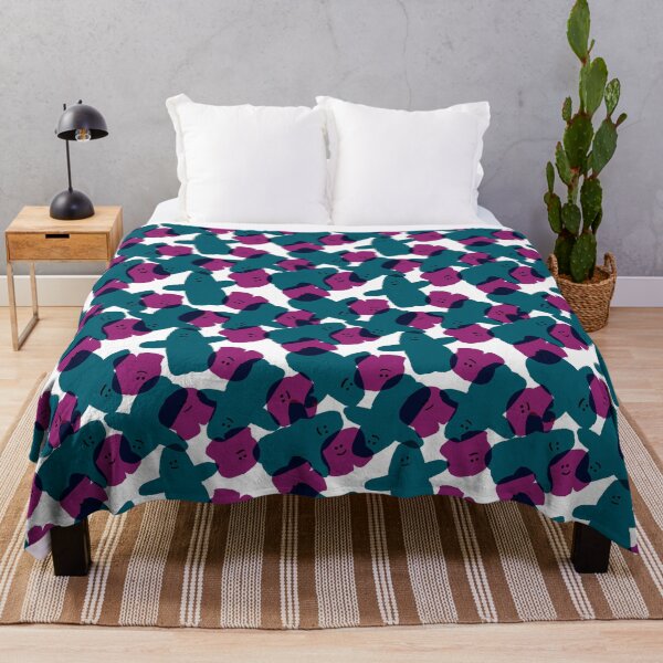 Item preview, Mashu Pattern: Teal and Purple designed and sold by MattFarmer.Art.